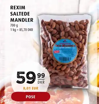 Scandinavian Park REXIM SALTEDE MANDLER tilbud