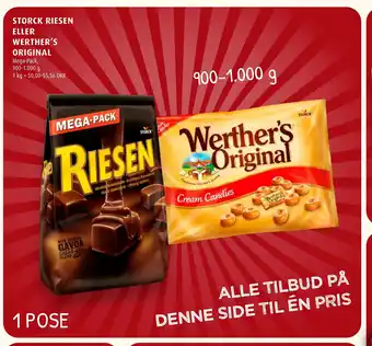 Scandinavian Park STORCK RIESEN ELLER WERTHER'S ORIGINAL tilbud
