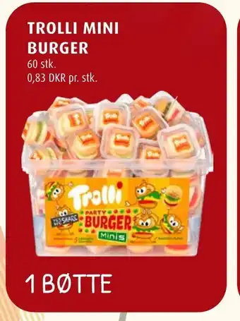 Scandinavian Park TROLLI MINI BURGER tilbud