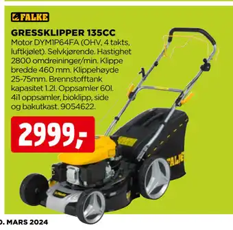 jem & fix GRESSKLIPPER 135CC tilbud