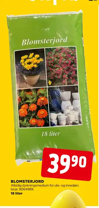 jem & fix BLOMSTERJORD tilbud