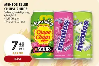 Scandinavian Park MENTOS ELLER CHUPA CHUPS tilbud