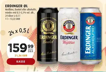 Scandinavian Park ERDINGER ØL tilbud