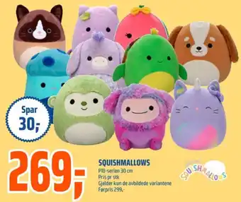 Coop Obs Squishmallows plysjdyr tilbud