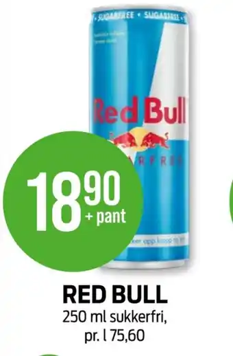 Kiwi Red bull energidrikk tilbud