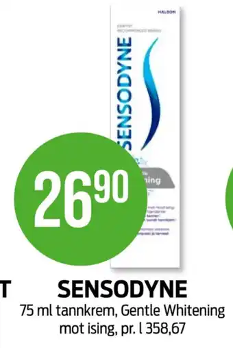 Kiwi Sensodyne tannkrem tilbud