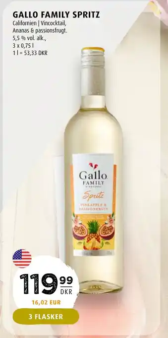 Scandinavian Park GALLO FAMILY SPRITZ tilbud