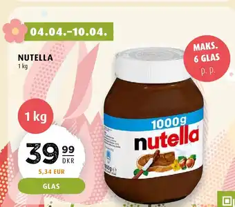 Scandinavian Park NUTELLA tilbud