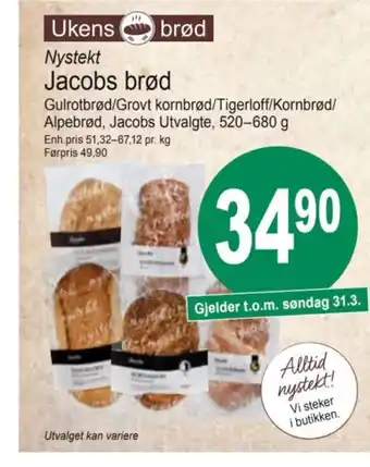 Joker Jacobs brød tilbud