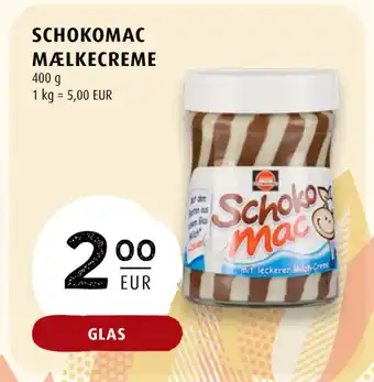 Scandinavian Park SCHOKOMAC MÆLKECREME tilbud