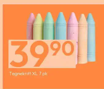 Gigaboks Tegnekritt XL 7 pk tilbud