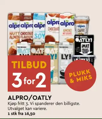 Coop Mega ALPRO/OATLY tilbud