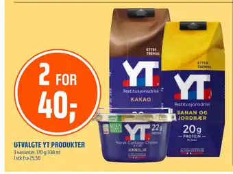 Coop Obs UTVALGTE YT PRODUKTER tilbud
