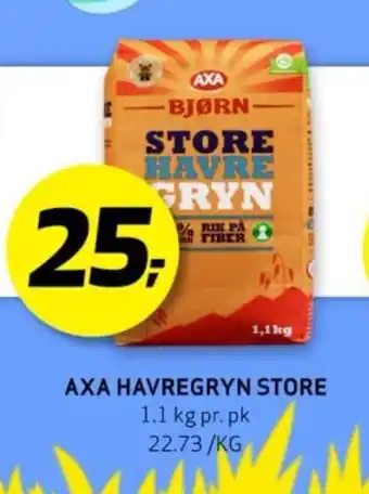 Bunnpris AXA HAVREGRYN STORE tilbud
