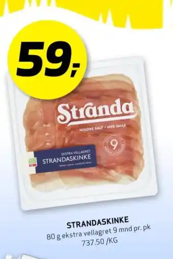 Bunnpris STRANDASKINKE tilbud