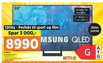 POWER 55 4K QLED SMART TV tilbud