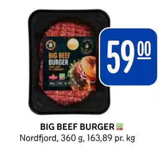 Rema 1000 BIG BEEF BURGER tilbud