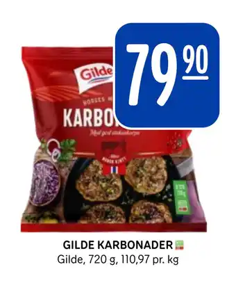 Rema 1000 GILDE KARBONADER tilbud