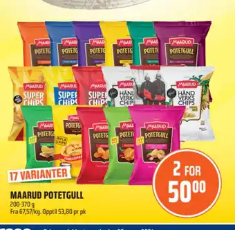 Coop Obs MAARUD POTETGULL tilbud