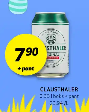 Bunnpris CLAUSTHALER tilbud