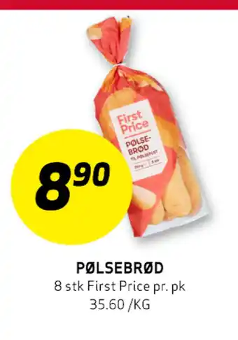 Bunnpris PØLSEBRØD tilbud