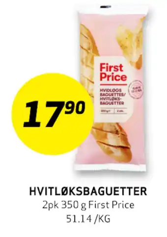 Bunnpris Hvitløksbaguetter tilbud