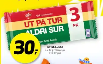 Bunnpris KVIKK LUNSJ tilbud