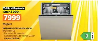 POWER INTEGRERT OPPVASKMASKIN tilbud