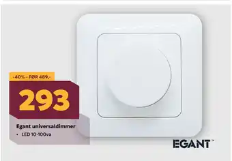Megaflis Egant universaldimmer tilbud