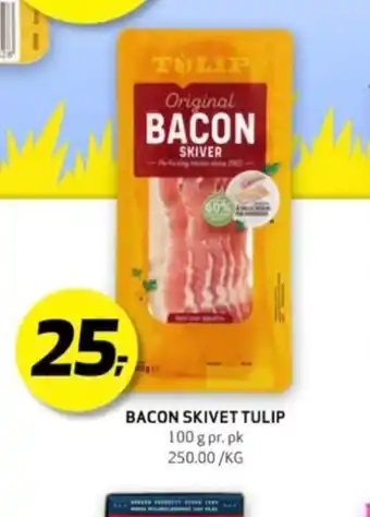 Bunnpris Tulip baconskiver tilbud