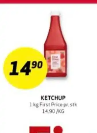 Bunnpris First price ketchup tilbud