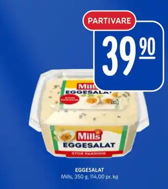 Rema 1000 Mills eggesalat tilbud