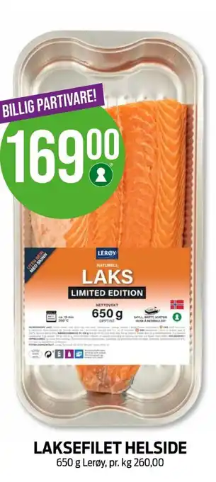 Kiwi Lerøy laksefilet tilbud