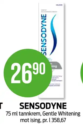 Kiwi Sensodyne tannkrem tilbud