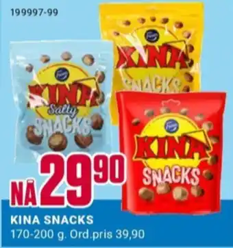 Europris Kina snacks godterier tilbud