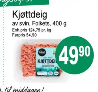 Joker Folkets kjøttdeig tilbud