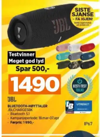 POWER Jbl høyttaler tilbud