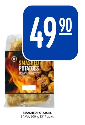 Rema 1000 Bama smashed potatoes tilbud