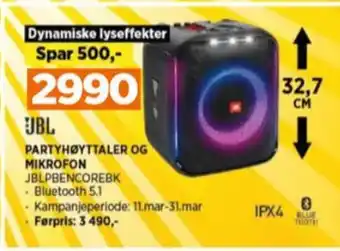 POWER Jbl høyttaler tilbud