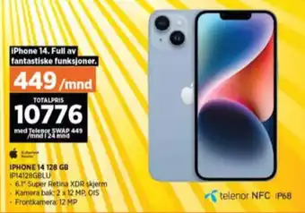POWER Iphone 14 mobiltelefon tilbud
