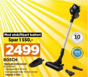 POWER Bosch støvsuger tilbud