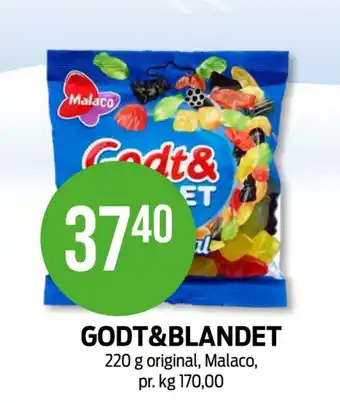 Kiwi Godt & blandet godterier tilbud