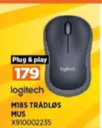 POWER Logitech mus tilbud