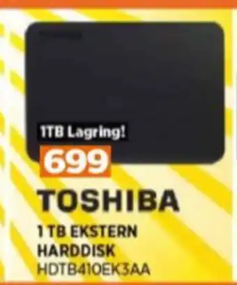 POWER Toshiba harddisk tilbud