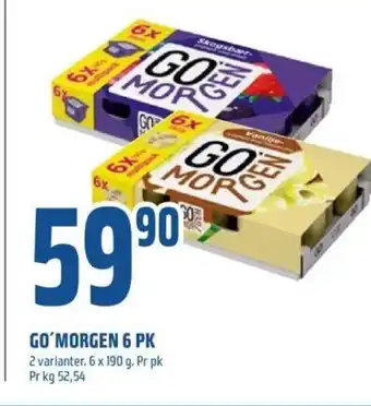 Coop Obs GO'MORGEN 6 PK tilbud