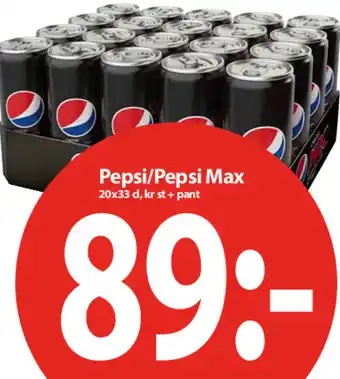 MaxiMat Charlottenberg Pepsi/Pepsi Max tilbud