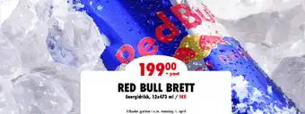 MaxiMat Nordby RED BULL BRETT tilbud