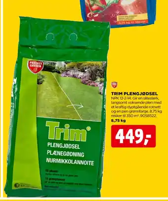 jem & fix TRIM PLENGJØDSEL tilbud