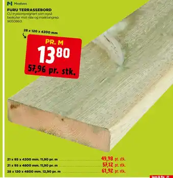 jem & fix FURU TERRASSEBORD tilbud