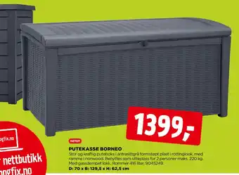 jem & fix PUTEKASSE BORNEO tilbud